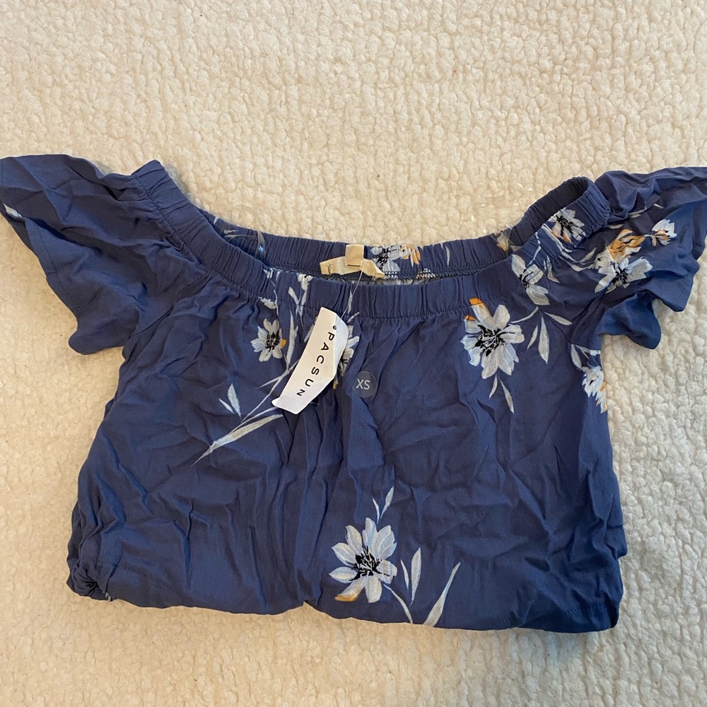 Pacsun floral sleeveless top. Size XS.